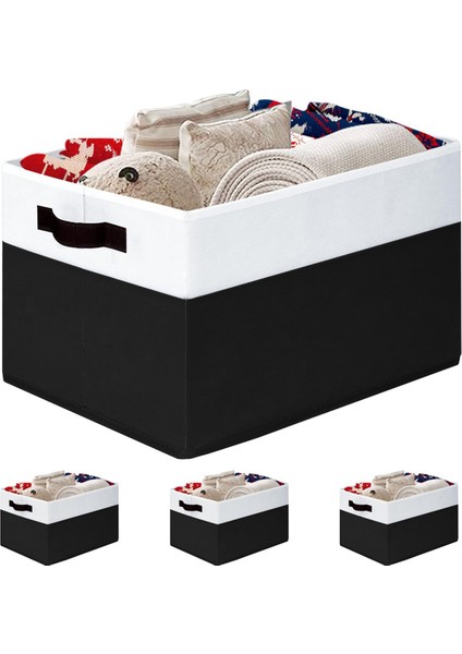 Gardırop Depolama Sepeti Katlanır Kumaş Banyo Organizatör Kol/çamaşırhane Organizatör (Yurt Dışından)