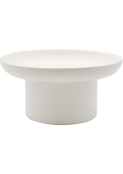 Abs Meyve Parfüm Kozmetik Tepsisi Siyah Beyaz Yuvarlak Dekoratif Tepsi Organizatör Ev Dekorasyon Tahtası Basit Depolama Tahtası (Yurt Dışından)