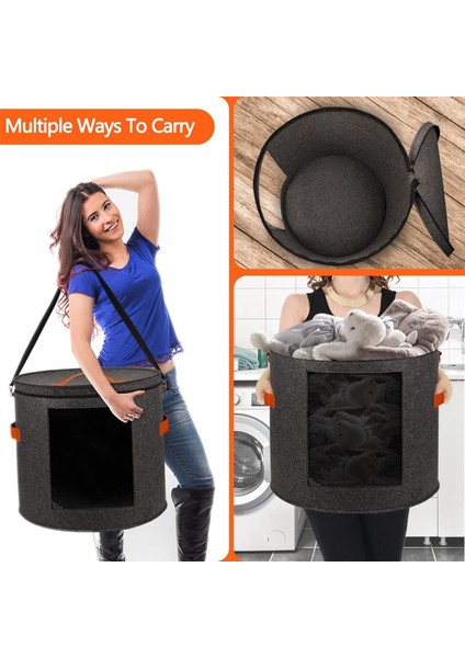 Kadınlar ve Erkekler Için Şapka Depolama Kutusu, 19INCH D x 17INCH H Şapka Kutuları Seyahat Yuvarlak Şapka Düzenleyici Kutusu Toz Geçirmez Kapalı (Yurt Dışından) modelleri