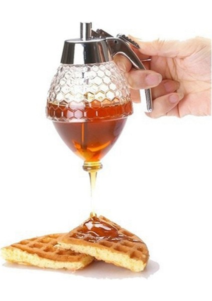 Meyve Suyu Şurubu Bardağı Şişe Şişe Depolama Potu Standı Tutucu Arı Damla Dağıtıcı Su Isıtıcısı Bal Kavanoz Konteyner Mutfak (Yurt Dışından) fırsatları