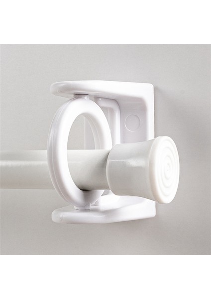 10 Adet Perde Çubuk Tutucu Kelepçe Kancaları Kendi Kendine Yapışkan Giysiler Demiryolu Braketi 360 Rotasyon Üçgen Halkası Ayarlanabilir Kancalar (Yurt Dışından) modelleri