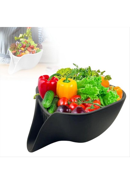 Meyveler Sebzeler Drenaj Kase Mutfak Mutfak Süzgeç Silikon Drenaj Sepet Huni Mutfak Malzemeleri Aksesuarlar, B (Yurt Dışından) fiyatları