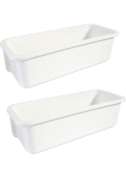 Çizilebilir Dolap Depolama Kutusu Banyo ve Mutfak Dolapları Depolama Çekmeceleri Çok Amaçlı Lavabo Organizasyonu Beyaz (Yurt Dışından)