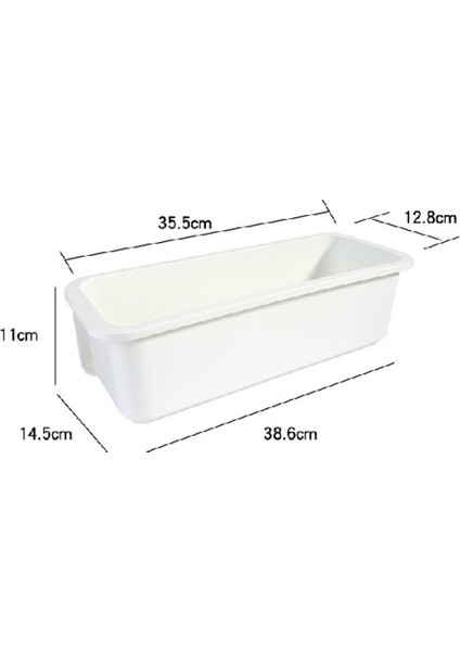 Çizilebilir Dolap Depolama Kutusu Banyo ve Mutfak Dolapları Depolama Çekmeceleri Çok Amaçlı Lavabo Organizasyonu Beyaz (Yurt Dışından) fırsatları