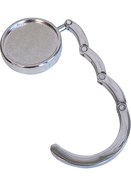 6pcs Moda Torbası Tutucu Çanta Askı Katlanır Anahtar Yüzük Tutucu Taşınabilir Raf Masası Kanca Cihazı (Yurt Dışından) indirimleri