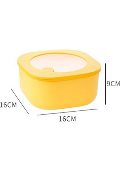 Öğle Yemeği Kutusu Buzdolabına Tabi Mikrodalga Taze Tutma Kutusu Görünür Gıda Öğle Yemeği Kutusu Mühürlü Kase Öğle Yemeği Kutusu B (Yurt Dışından) fiyatları