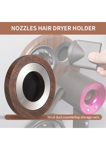 Dyson Blower Için Raf Ev Dekoru Banyo Depolama Stand Nozulları Saç Kurutucu Tutucu Organizatör Duvar Montajı B-B (Yurt Dışından) fırsatları