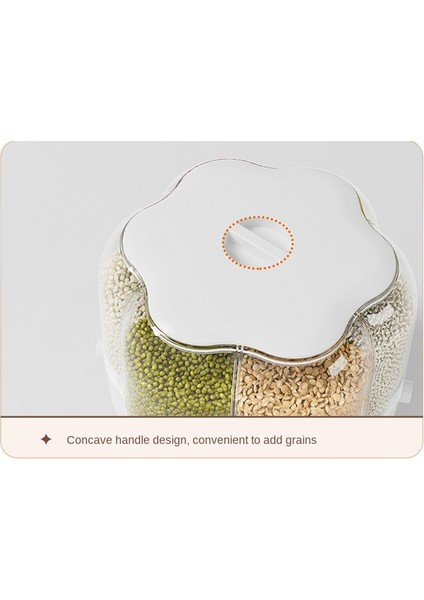 Ana Sayfa Gıda Konteyneri Döner Pirinç Fıçıları Mühürlü Tahıl Dispenser Mutfak Yemek Depolama Konteyneri Beyaz 6.5kg (Yurt Dışından) fiyatları