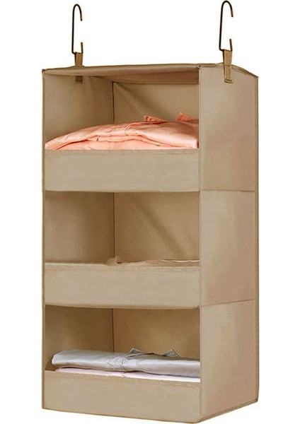 3 Raf Asılı Dolap Organizatör ve Depolama, Katlanabilir Asılı Dolap Rafları, Dolap Siyahı Için Asılı Organizatör (Yurt Dışından) indirimleri