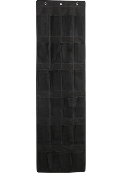 24 Örgü Kapı Geri Dokuma Olmayan Ayakkabı Depolama Asma Çanta, Örgü Cep, Terlik Depolama Torbası Kapı Organizatör Kahverengi (Yurt Dışından) fiyatları