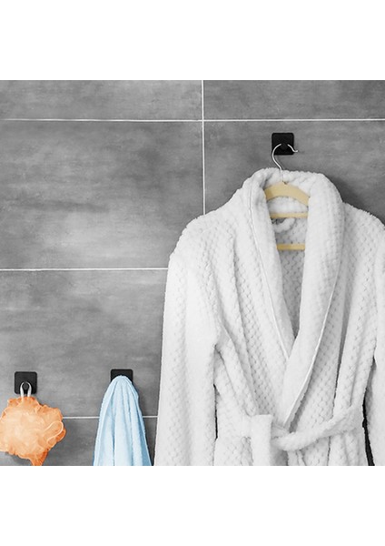 Ağır Hizmet Tipi Yapışkan Kancalar, Kendi Yapışkan Kancalar, Ev Okulları ve Ofisler Için Kare Eğik Kancalar (4pcs) Altın (Yurt Dışından) fiyatları