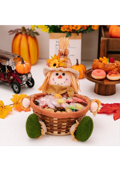 Hasat Sezon Bebek Şeker Sepeti Meyve Sepeti Sevimli Bebek Dekorasyon Sonbahar Dekorasyon Bebek B (Yurt Dışından) fiyatları