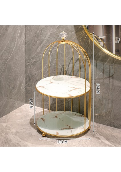 Banyo Vanity Depolama Organizatörü Masaüstü Kozmetik Tutucu Washstand Kuş Kayıt Rafı Makyaj ve Tuvalet Için Ideal A (Yurt Dışından) fiyatları