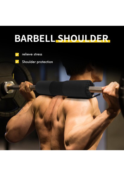 Fitness Barbell Yastık Boyun Pedi Köpük Barbell Pad Squat Pad Barbell Omuz Squat Gym Halter Fitness Eğitim Köpük Ped (Yurt Dışından) fiyatları
