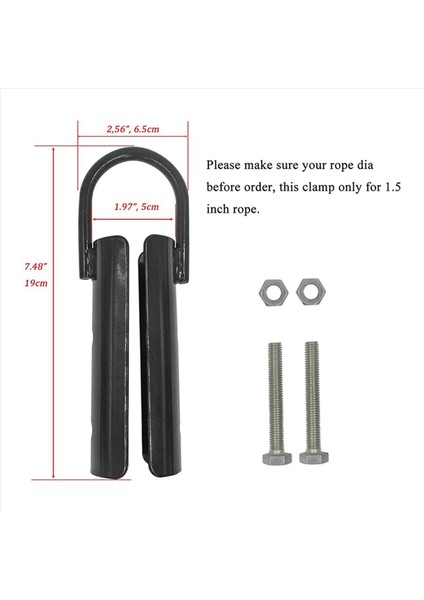 1 5 Inç Tırmanma Halat Kelepçesi 6 Set Ip Tırmanışı Toka Egzersiz Teçhizat Eki Ip Tırmanma Sporu Gücü Eğitimi (Yurt Dışından) fırsatları