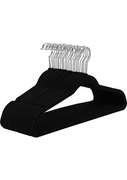 Ince Kadife, Kaymaz Takım Elbise Askıları Ceket Askısı, Bej Gümüş Kanca (Yurt Dışından) modelleri