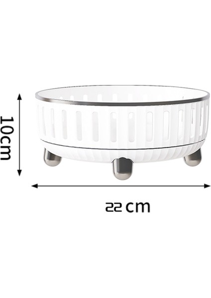 Dresser Için 360 Derece Dönen Makyaj Organizatörü, Parfümler Için Bölmelerle Kozmetik Depolama, Beyaz, B (Yurt Dışından) indirimleri