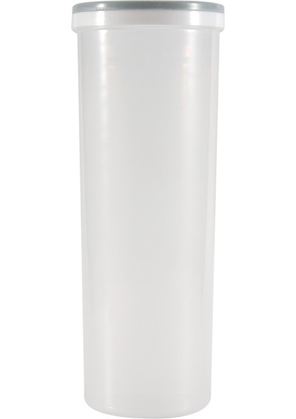 Pp Uzun Gıda Deposu Spagetti Erişte Makarna Konteyneri Kilitli Kapaklı Temiz Kuru Gıda, Açık Mavi (Yurt Dışından)