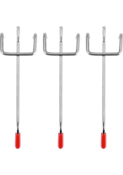 25PCS 100MM Pegboard Kancaları Çıta Duvar Perakende Ekran Dükkanı Peg Asmak Ev Askı Krom Metal 1-1.5kg Yükleme (Yurt Dışından)