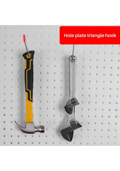 25PCS 100MM Pegboard Kancaları Çıta Duvar Perakende Ekran Dükkanı Peg Asmak Ev Askı Krom Metal 1-1.5kg Yükleme (Yurt Dışından) modelleri