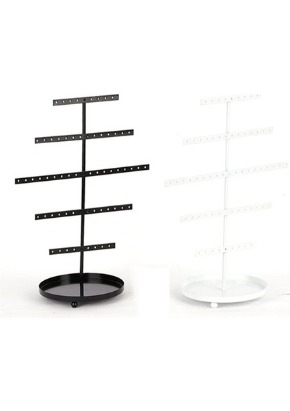 Siyah 5 Katmanlı Basit Küpe Depolama Rafı Küpe Standı Takı Ekran Stand Küpe Kolyeleri Yüzük Takı Standı (Yurt Dışından) indirimleri