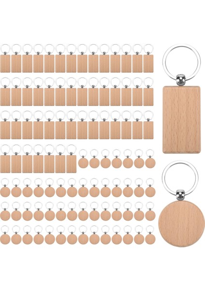 100PCS Diy Boş Ahşap Anahtar Zinciri Dikdörtgen Kalp Yuvarlak Elips Oyma Anahtar Yüzük Ahşap Anahtar Zincir Halkası (Yurt Dışından) modelleri
