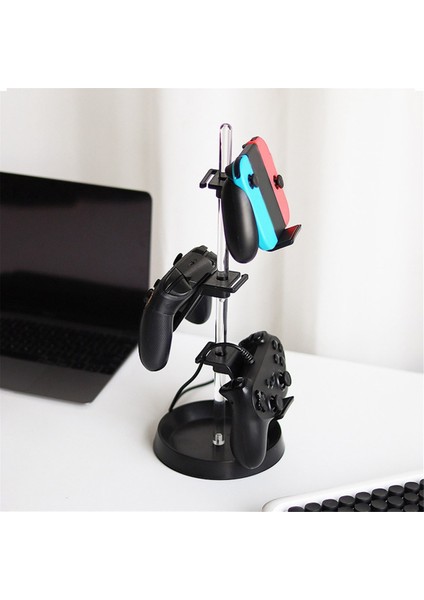 Şeffaf Tüp Denetleyicisi Tüm Universal Gaming Pc Aksesuarları Için Stand Ayarlanabilir Oyun Denetleyicisi Kulaklık Askı, A (Yurt Dışından) fiyatları