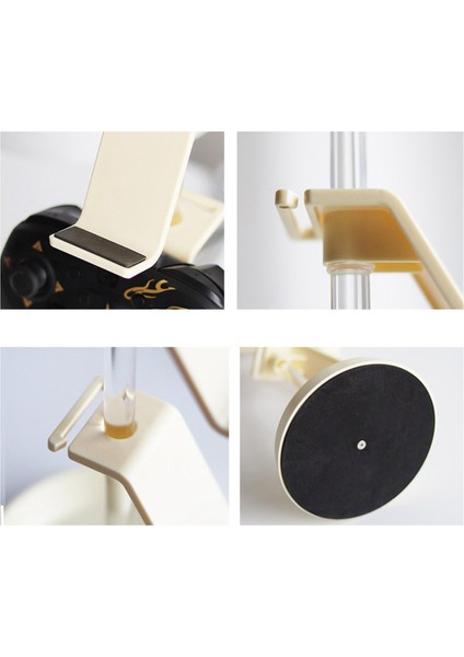 Şeffaf Tüp Denetleyicisi Tüm Universal Gaming Pc Aksesuarları Için Stand Ayarlanabilir Oyun Denetleyicisi Kulaklık Askı, A (Yurt Dışından) indirimleri