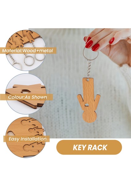 Ahşap Anahtar Tutucu Duvara Monte Anahtar, Ahşap Anahtar Raf Anahtar Tutucu Duvar Için Anahtar Kancalar Ailesi (Yurt Dışından) indirimleri
