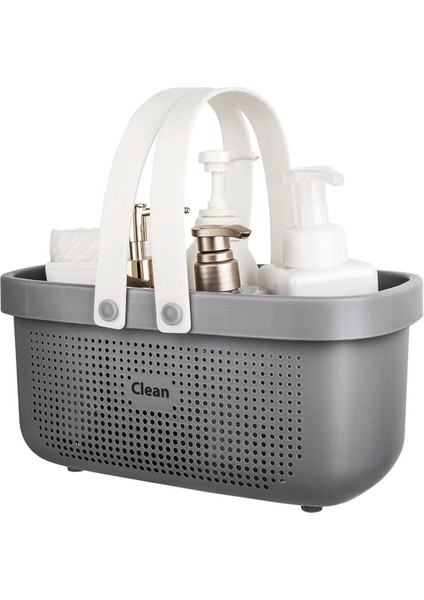 Banyo Mutfak Yurt Odası Yatak Odası Için Saplı Taşınabilir Duş Tote Organizatör Sepet Bin ile Plastik Depolama Sepeti B Yatak Odası B (Yurt Dışından) indirimleri