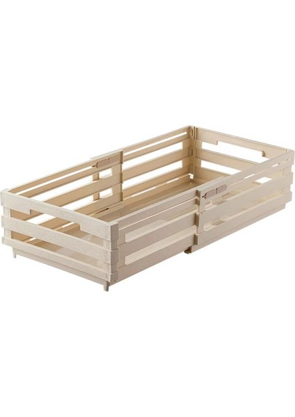 Çekmece Tarzı Saklama Kutusu, Ölçeklenebilir Kıyafet ve Mutfak Depolama Sepeti, Mutfak B Için Katlanabilir Saklama Kutusu Organizatörü (Yurt Dışından)