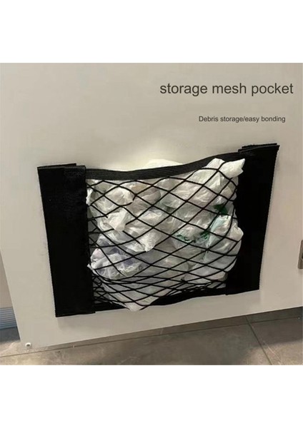 Evrensel Mesh Kargo Net Duvar Etiketi Organizer Torba Çanta Depolama Ağı Ağa Bagaj, Büyük Boy (Yurt Dışından) fiyatları