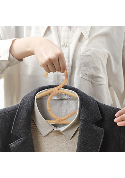 4pcs Rattan Giysisi Askı Nordic Tarzı Çocuk Giysiler Organizatör Rafı Çocuk Askı Çocuk Odası Dekor Askı Kıyafetleri Için (Yurt Dışından) modelleri