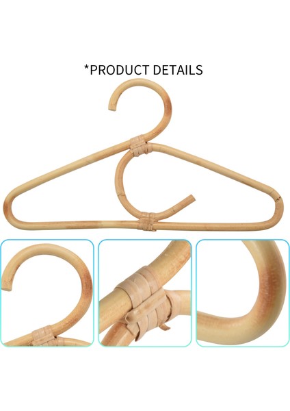 4pcs Rattan Giysisi Askı Nordic Tarzı Çocuk Giysiler Organizatör Rafı Çocuk Askı Çocuk Odası Dekor Askı Kıyafetleri Için (Yurt Dışından) indirimleri
