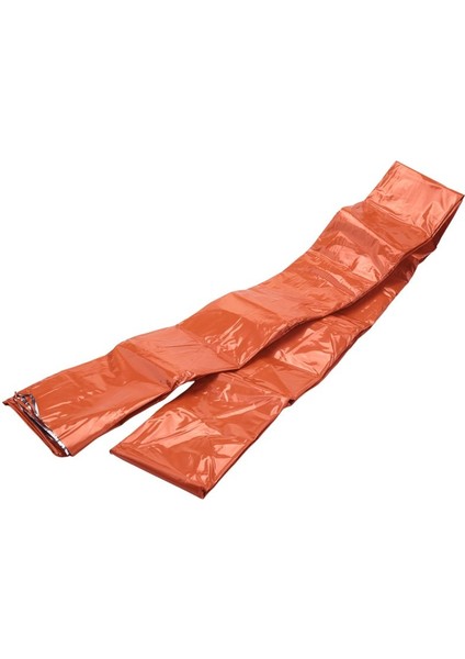 2 Paket Acil Durum Uyku Tulumu Açık Kamp Yürüyüşü Için Termal Su Geçirmez Hayatta Kalma Battaniyesi (Yurt Dışından)
