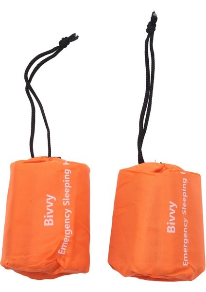 2 Paket Acil Durum Uyku Tulumu Açık Kamp Yürüyüşü Için Termal Su Geçirmez Hayatta Kalma Battaniyesi (Yurt Dışından) fiyatları