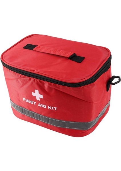 6x Açık Hava Ilk Yardım Kiti Spor Kampı Çantası Ev Acil Survival Paketi Kırmızı Naylon Çarpıcı Çapraz Sembol Çantası (Yurt Dışından) fiyatları