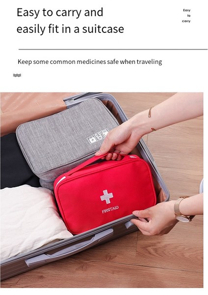 Ilk Yardım Çantası - Ilk Yardım Torbası Boş Çanta Mini Boş Tıbbi Depolama Çantası Taşınabilir Çanta (Yurt Dışından) indirimleri