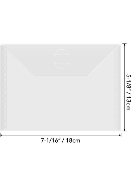 20PCS 7X5IN Depolama Zarfları, Yeniden Kapatılabilir Plastik Zarflar Cepler Temiz Damga, Kalıp Kesimleri, Karalama Defteri Kağıdı Için Saklama Torbası (Yurt Dışından) modelleri