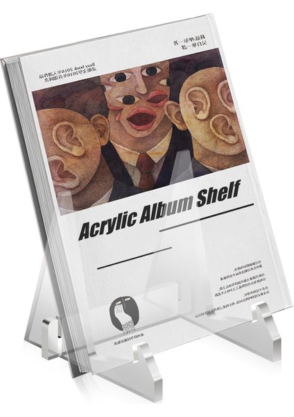 Vinil Kayıt Depolama Sahibi Akrilik Kayıt Ekran Stand Taşınabilir Kitap Ekran Standı (Yurt Dışından) fiyatları