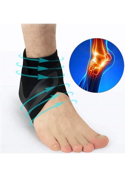 1 Çift Ayak Bileği Destek Kayışları Ayarlanabilir Ayak Burkulması Önleme Spor Fitness Ayak Koruyucusu M (Yurt Dışından) modelleri