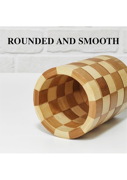 Bambu Gümüş Eşya Tutucu, Gümüş Eşya Organizatörü, Mutfak Tezgahı Için Mutfak Eşyası, Ahşap Mutfak Gereçleri Organizatör (Yurt Dışından) modelleri