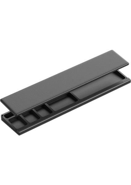 Masaüstü Depolama Kutusu Mekanik Klavye Bilek Pad El Fare Bilek Pad Palm Destek Ofis Yazma Bilek Siyah (Yurt Dışından)