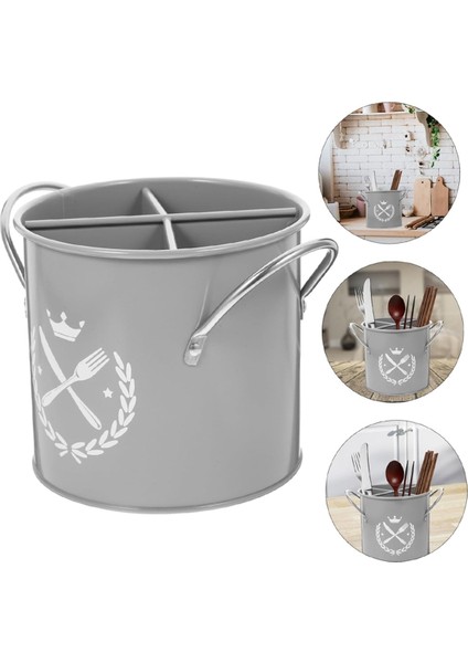 Çatal Blar Depolama Konteyner Çoban Depolama Rafı Çok Fonksiyonlu Çatal Stand Stand Sofra Takımı Tutucu Yemek Çubuğu Tutucu (Yurt Dışından) fırsatları