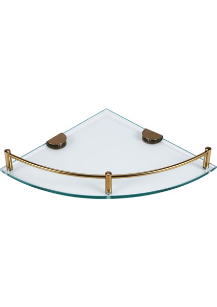 Banyo Rafları, Banyo Cam Köşe Raf Duvarı Monte, Duş Jeli/sabun-B Depolamak Için Temperli Cam Raf (Yurt Dışından)