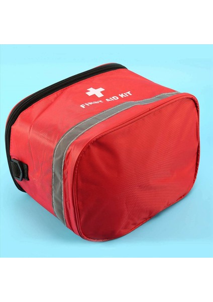 5x Açık Hava Ilk Yardım Kiti Spor Kampı Çantası Ev Acil Survival Paketi Kırmızı Naylon Çarpıcı Çapraz Sembol (Yurt Dışından)