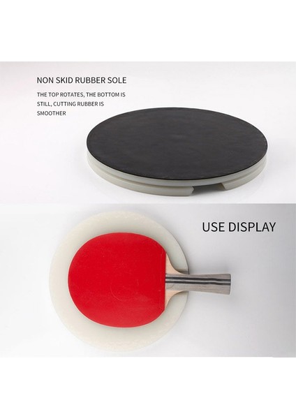 Masa Tenis Raket Montajlı Kesme Makinesi Dönebilir Dıy Alet Kesme Platformu Ping Ping Pong Kauçuk Aksesuarları 1 Pcs (Yurt Dışından) fırsatları