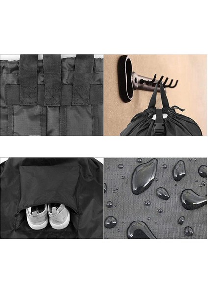 Çamaşır Sepeti Sırt Çantası Su Geçirmez Kıyafet Çamaşır Sepeti Büyük Kapasite Çamaşır Araçları Üniversite Yurt Çamaşır Çantası (Yurt Dışından) indirimleri