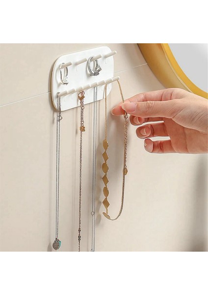 Duvar Askı Depolama Mücevher Ekran Takı Kancaları Tutucu Depolama Organizatör Küpe Yüzük Kolye Askı (Yurt Dışından) indirimleri