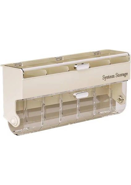 Duvara Monte Çorap Depolama Kutusu-Gardırop, Yatak Odası Külotu, Veri Kablosu Konteyneri Için Yerden Tasarruflu Iç Çamaşırı Organizatörü B (Yurt Dışından)